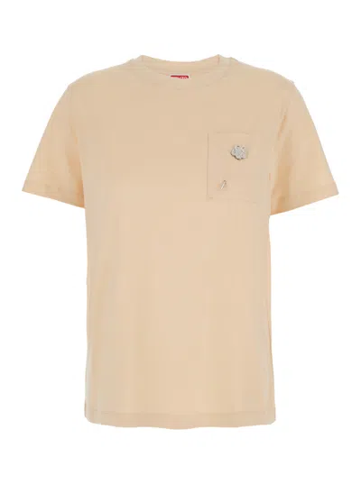 Kenzo Boke Flower Loose Pin Detail T-shirt