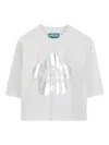Kenzo Baby Girls Long Sleeve Logo T-shirt In White