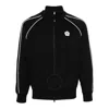 Kenzo Boke Flower Motif Long Sleeve Sweater In Black