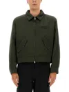 Kenzo "boke Flower" Padded Jacket In Green
