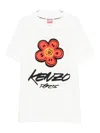 Kenzo Boke-flower Paris T-shirt In White
