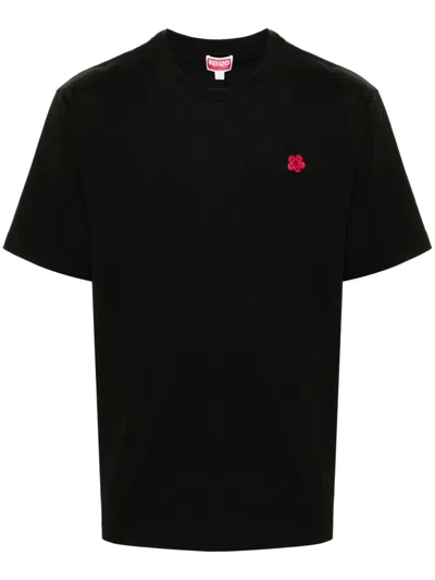 KENZO BOKE FLOWER-PATCH T-SHIRT