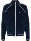 Kenzo Boke Flower-patch Track Jacket In Blue