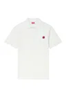 Kenzo "boke Flower" Polo Shirt In White