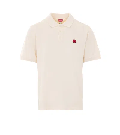 Kenzo Boke Flower Polo In White