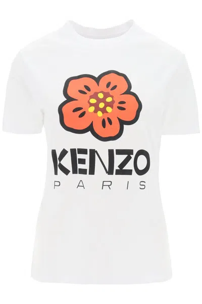 Kenzo White  Paris Boke Flower T-shirt