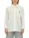 Kenzo Boke Flower Shirt In White