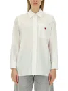 Kenzo Boke Flower Shirt In White
