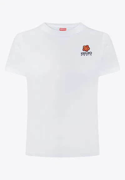 Kenzo Boke Flower Short-sleeved T-shirt In White