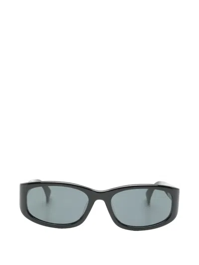 Kenzo Boke Flower Square-frame Sunglasses In Black