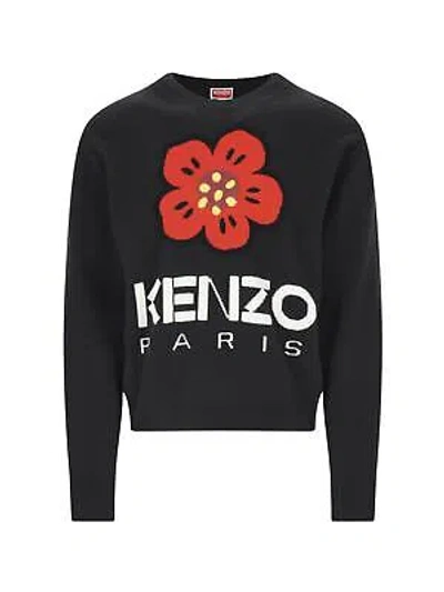 Pre-owned Kenzo 'boke Flower' Sweater In Black