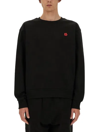 Kenzo "boke Flower" Sweatshirt In Black