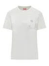 Kenzo Boke Flower Loose Pin Detail T-shirt