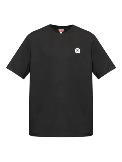 Kenzo Boke Flower 2.0 Cotton T-shirt In Black