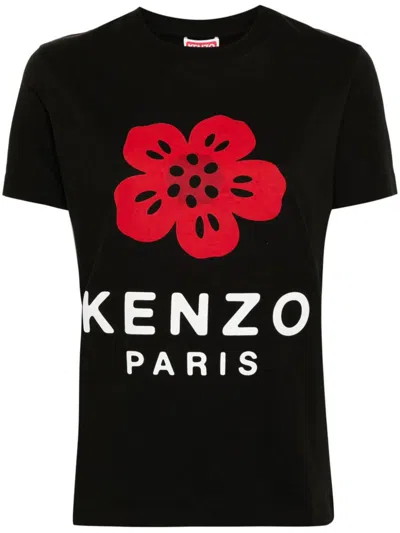 Kenzo Boke Flower T-shirt In Black