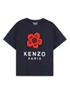 Kenzo Boke Flower T-shirt In Blue