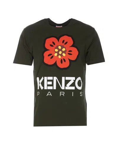 Kenzo Boke Flower T-shirt In Green