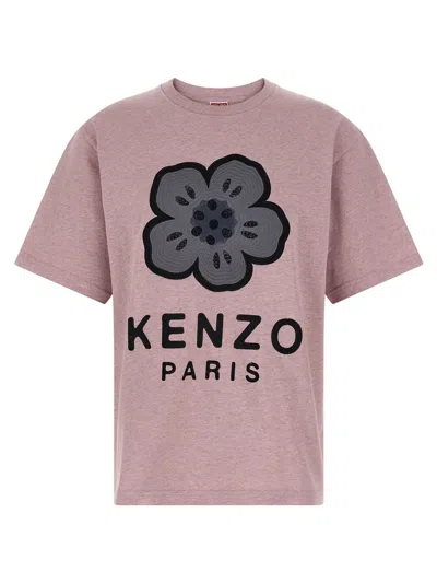 Kenzo Boke Flower T-shirt In Pink