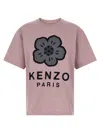Kenzo Boke Flower Embroidered Oversized Cotton T-shirt Clothing