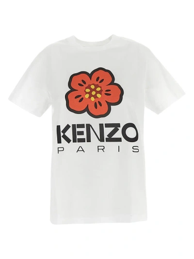 Kenzo Boke Flower T-shirt In White