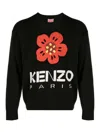 Kenzo Boke Flower Sweater In Black