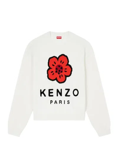 Kenzo Rws Boke Placed Jumper In White