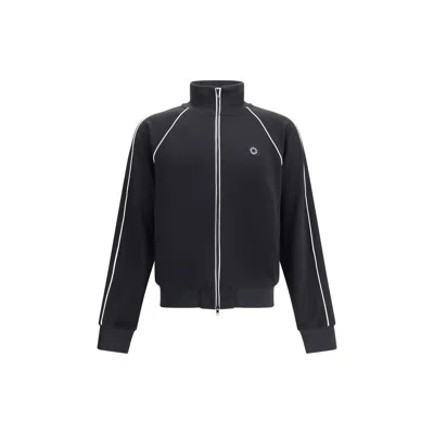 Kenzo Boke Flower Zip-up Sweatshirt In Black
