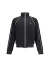 Kenzo Zippered Track Sweatshirt In Black