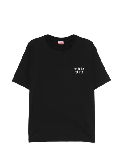 Kenzo Boke Heart Over T-shirt In Black