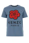 Kenzo Air Force Blue Cotton T-shirt