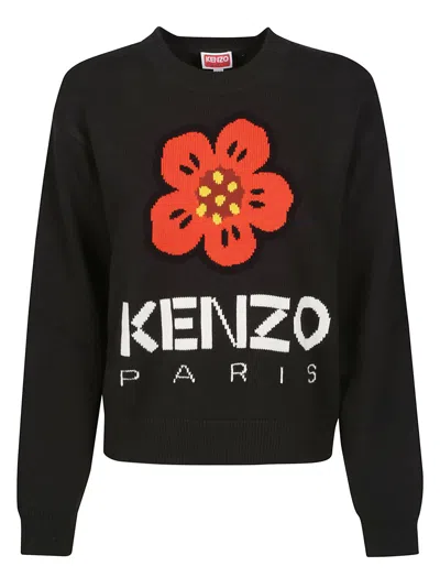 Kenzo Boke Placed Sweater In J Noir