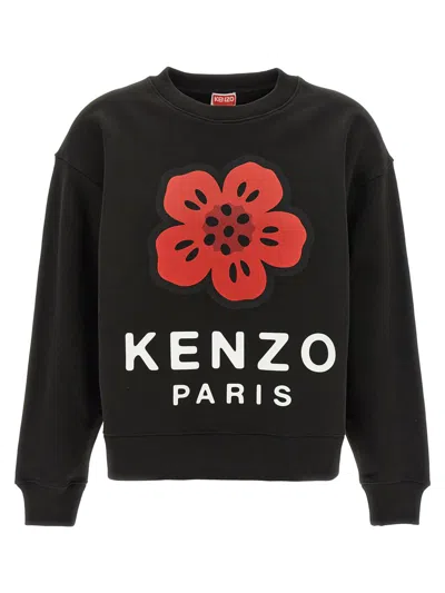 Kenzo Boke Placed Sweatshirt In Black