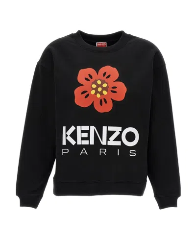 KENZO KENZO LOGO PRINTED CREWNECK SWEATSHIRT