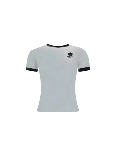 Kenzo Boke 2.0 Ribbed T-shirt In White