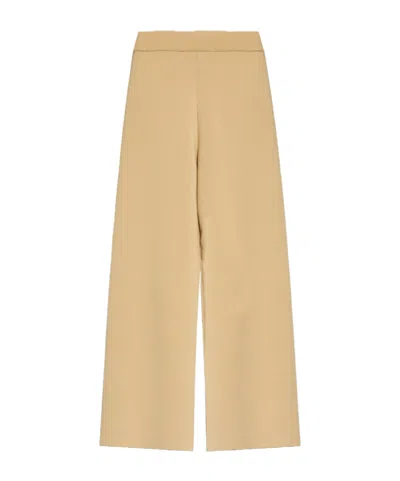 Kenzo 'boke Flower' Embroidered Pants In Beige