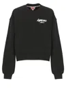 Kenzo Futura Oversize Cocoon Sweatshirt Sweatshirts Black In Black