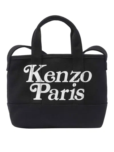 Kenzo Small Paris Bag In Black