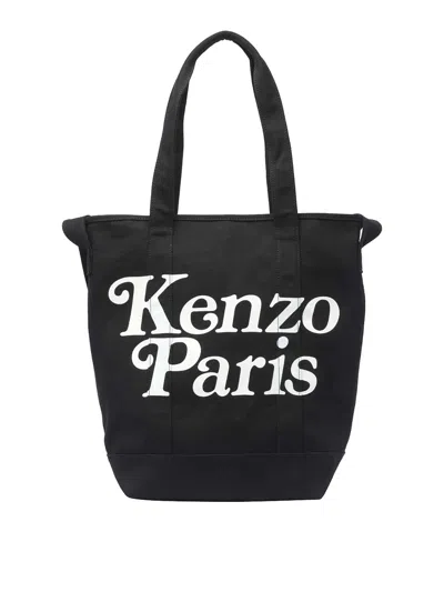 Kenzo Paris Tote Bag In Black