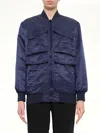 Kenzo Bomber Jacket In Blue