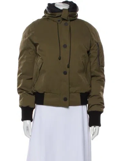 Pre-owned Kenzo Bomber Jacket In Green