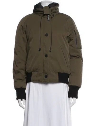Pre-owned Kenzo Bomber Jacket In Green