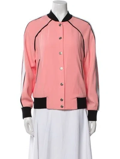 Pre-owned Kenzo Bomber Jacket In Pink
