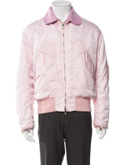 Pre-owned Kenzo Bomber Jacket In Pink