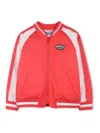 Kenzo Zip-up Bomber Jacket In Red