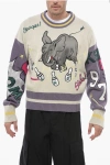 KENZO BOWLING ELEPHANT PULLOVER WITH PATCH