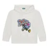 Kenzo Boys Graphic-print Cotton Hoodie