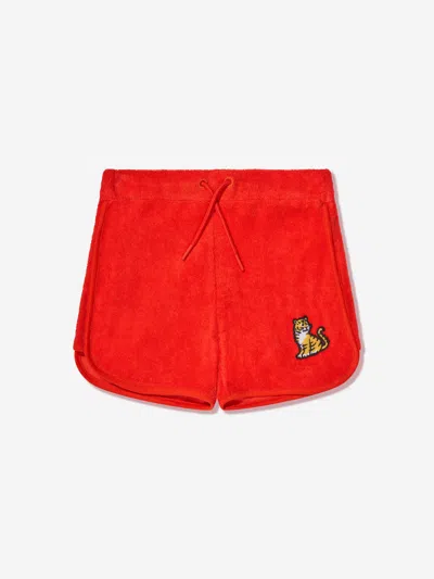 Kenzo Kids' Boys Kotora Shorts In Red