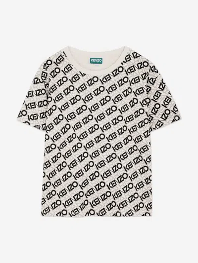 Kenzo Babies' Boys Logo T-shirt In Multi