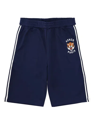 Kenzo Boys' Mini Bermuda Shorts In Blue