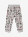 Kenzo Boys Seasonal Print Joggers In Grey